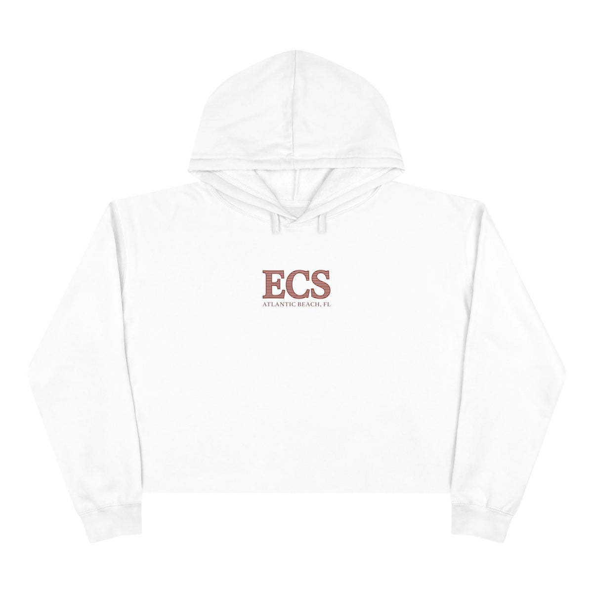 ECS Surf Breaks Cropped Hoodie