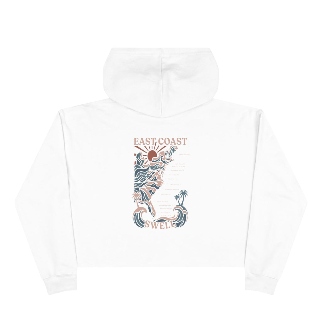 ECS Surf Breaks Cropped Hoodie