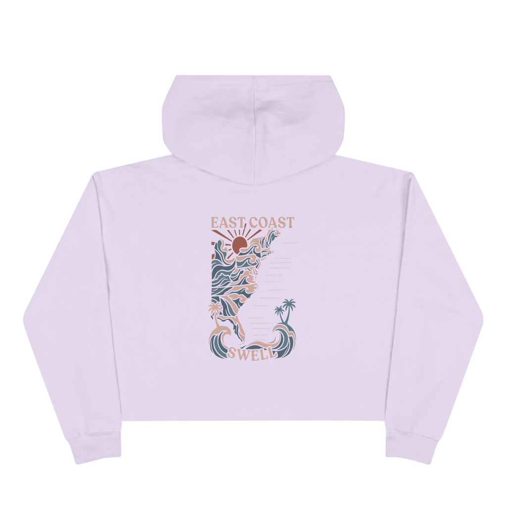 ECS Surf Breaks Cropped Hoodie