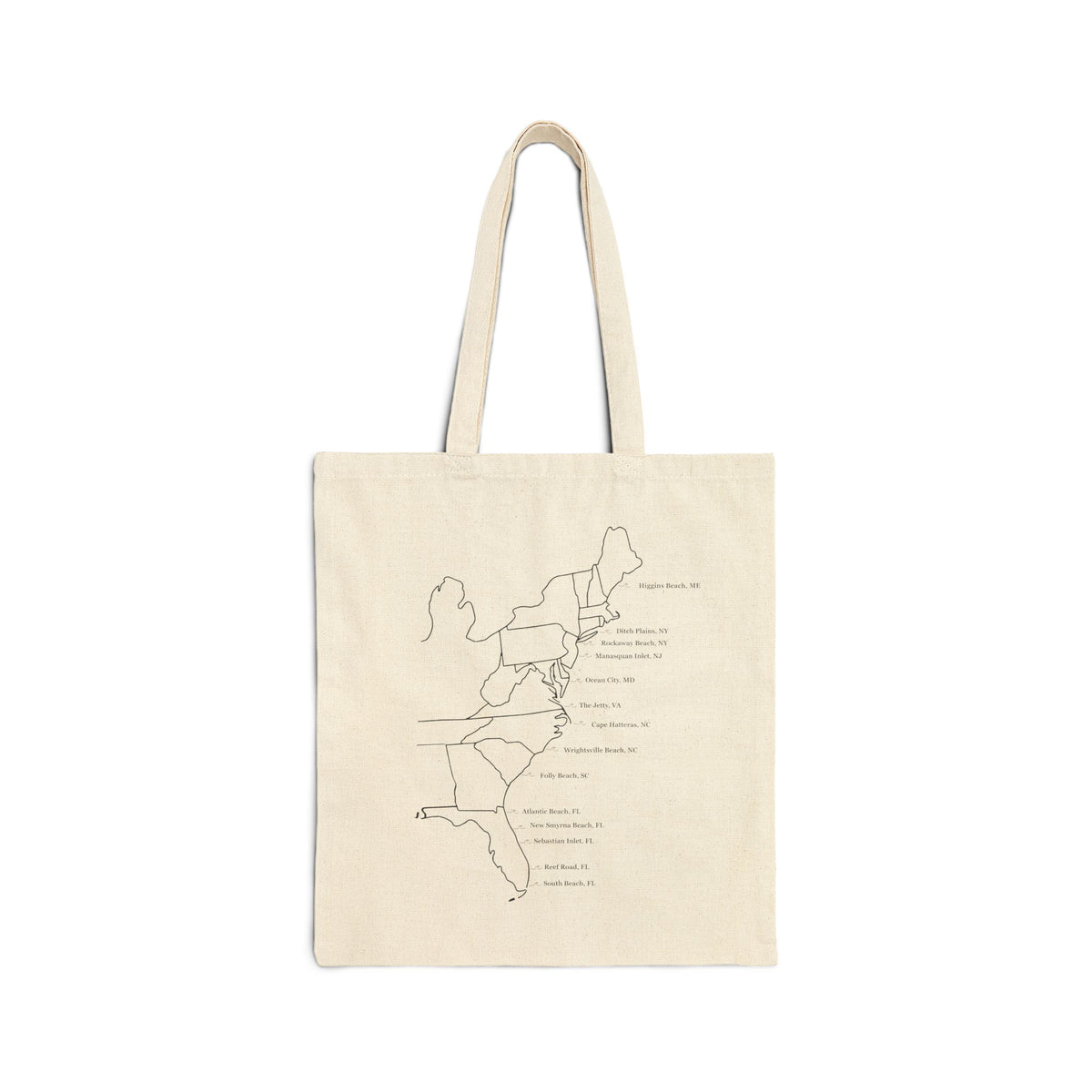 Surf Cities Tote Bag